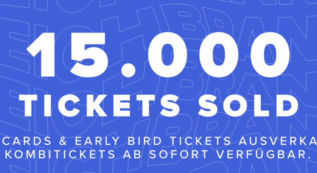 Early Bird Tickets ausverkauft!