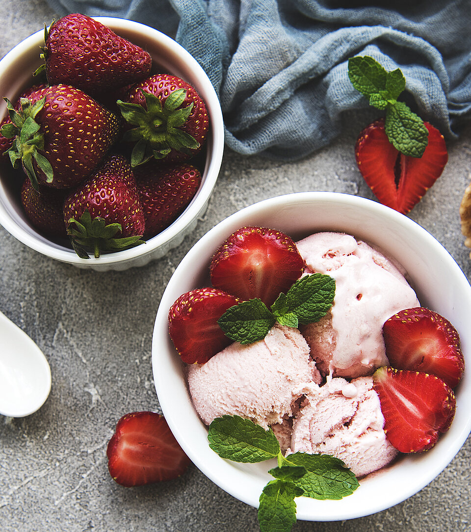Eis & Erdbeeren To Go
