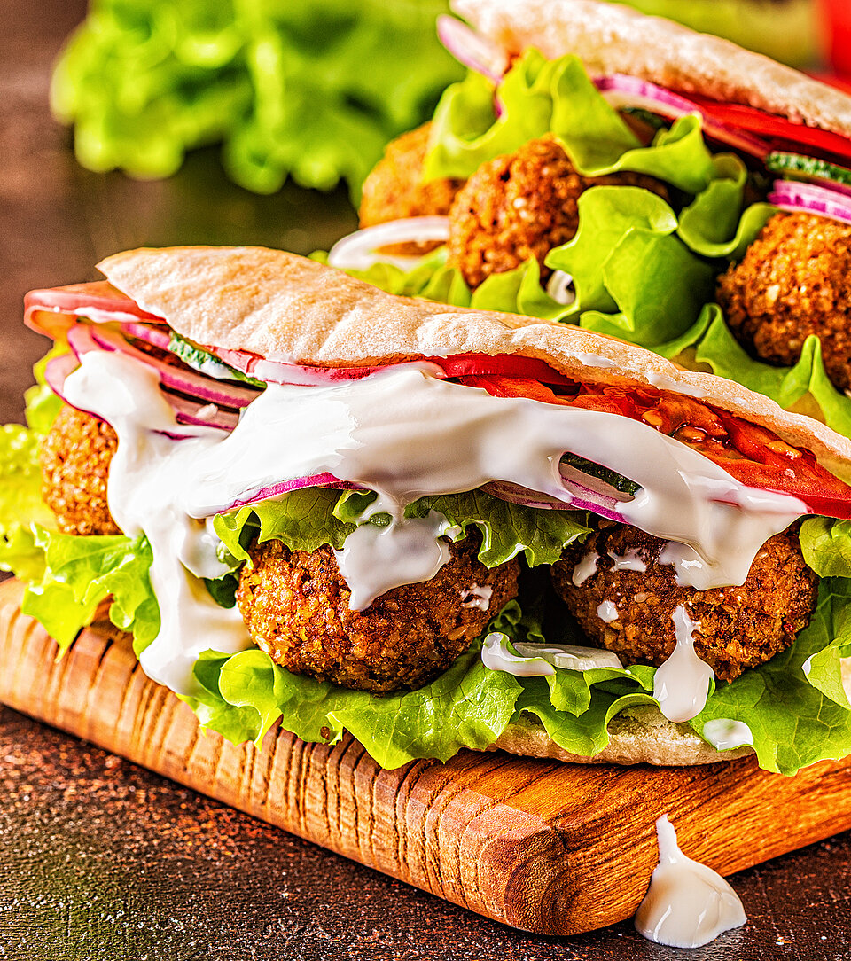 Halloumi & Falafel