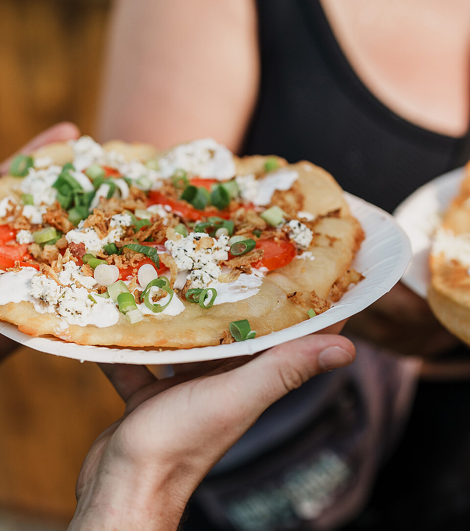 Homemade Langos