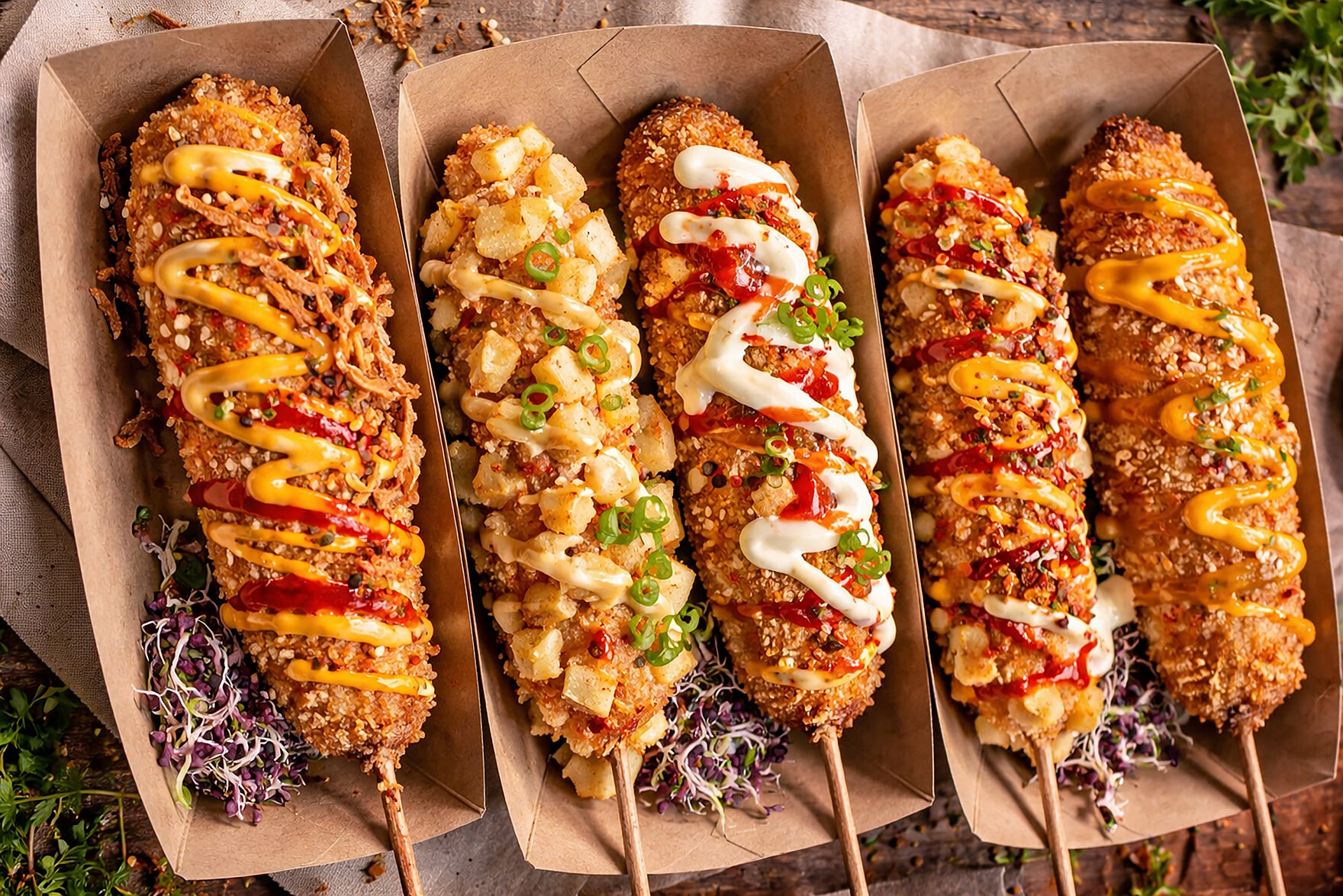 Korean Corndogs