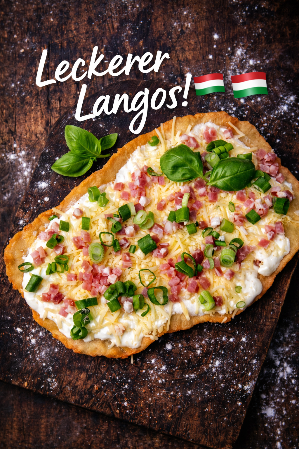 Homemade Langos
