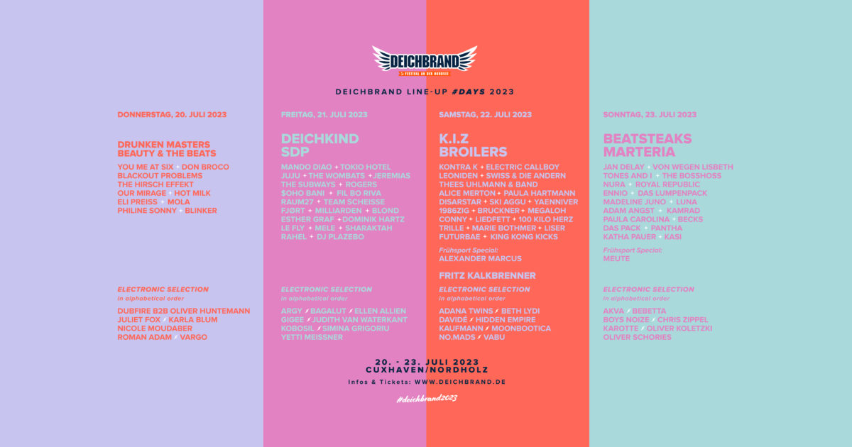 Team Scheisse 2023 I DEICHBRAND Festival